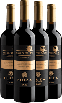 Kit 4 Fiuza Estate Bottled Eminente Reserva por R$49,90 cada garrafa