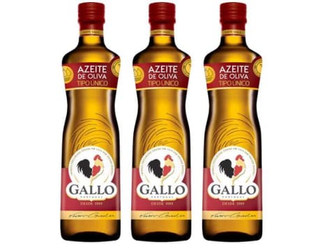 Kit Azeite de Oliva Gallo Tipo Único - 3 Unidades com 500ml Cada - Magazine Ofertaesperta