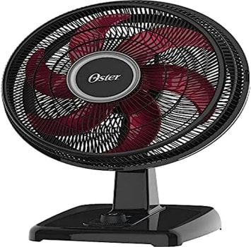 Ventilador Oster Preto /Vermelho 140W - OVTR481