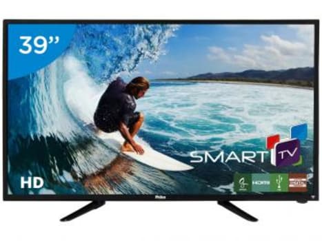 Smart TV LED 39" Philco PH39N91DSGWA - Android Conversor Digital Wi-Fi 2 HDMI 2 USB - Magazine Ofertaesperta