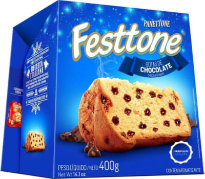 Panetone Festtone Chocolate 400g