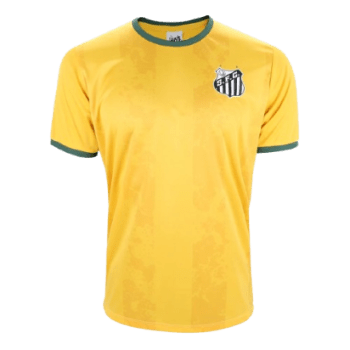 Camisa Santos Braziline Matis Masculina - Amarelo