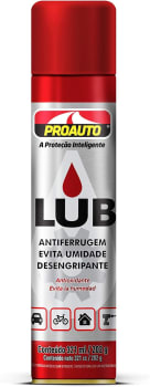 10 Unidades — Proauto Desengripante Lub 321ml