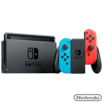 Nintendo Switch Neon Azul e Vermelho