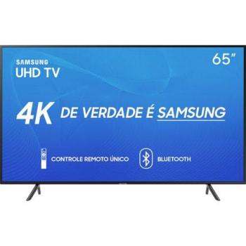 Smart TV LED 65" Samsung 65RU7100 Ultra HD 4K 3 HDMI 2 USB Wi-Fi
