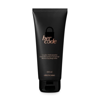 Loção Hidratante Corporal Her Code 200ml