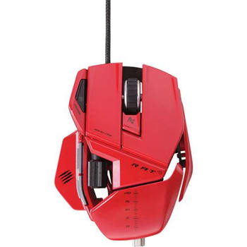 Mouse Gamer RAT 5 Mad Catz 5600 Dpi Vermelho