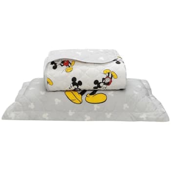 [70% de Cashback] Cobreleito Solteiro Mickey 2 Peças - Casa e Conforto + Disney 