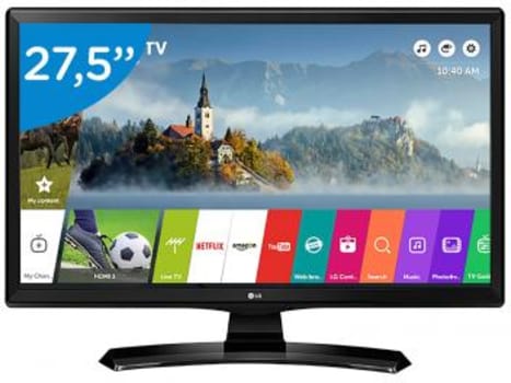 Smart TV LED 27,5" LG 28MT49S-PS - WebOS 3.5 Conversor Digital Wi-Fi 2 HDMI USB - Magazine Ofertaesperta