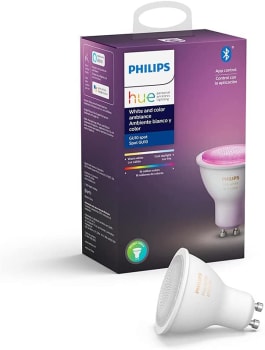 Lâmpada Inteligente Philips Hue GU10 White & Color Ambiance com Bluetooth