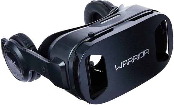  Óculos 3D Realidade Virtual Com Headphone Warrior - JS086 