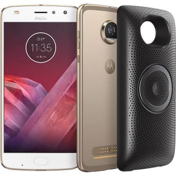 Smartphone Motorola Moto Z2 Play - Stereo Speaker Edition Dual Chip Android 7.1.1 Nougat Tela 5.5" Octa-Core 2.2 GHz 64GB 4G Câmera 12MP - Ouro