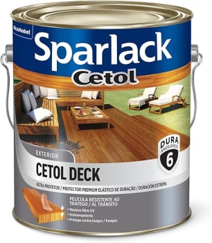 Verniz Cetol Deck Natural 3,6L - Sparlack