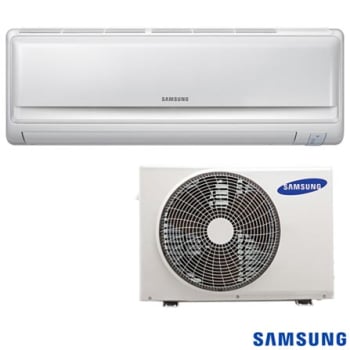Ar Condicionado Split Samsung com 9.000 BTUs, Frio, Turbo Mode Branco - AR09KCFUBWQNAZ