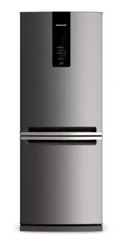 Geladeira Frost Free Brastemp Bre57a Inox Com Freezer 443l 127v