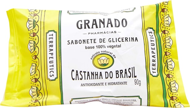 5 Unidades - Sabonete Terrapeutics Castanha do Brasil Amarelo 90g - Granado