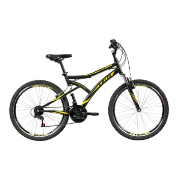 Bicicleta Caloi Aro 26 21 Marchas Andes Mountain Bike Preta