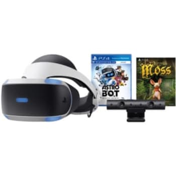 PlayStation VR PS4 Bundle Game Astro Bot Rescue Mission + Moss
