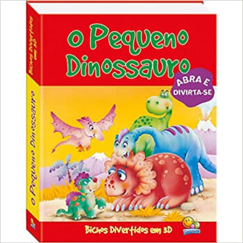 Livro Bichos divertidos em 3D: Pequeno dinossauro