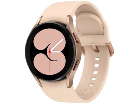 Smartwatch Samsung Galaxy Watch4 LTE Ouro Rosé - 40mm 16GB - Magazine Ofertaesperta