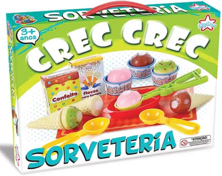 Brinquedo Sorveteria Crec-Crec Big Star - 344-CCS