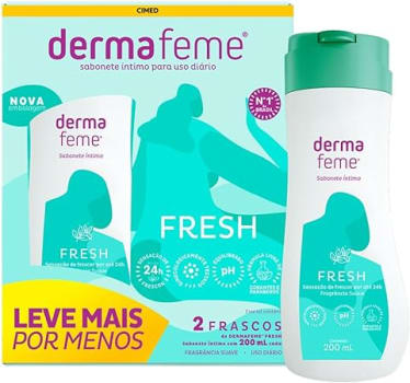 Dermafeme Kit Sabonete Íntimo Fresh