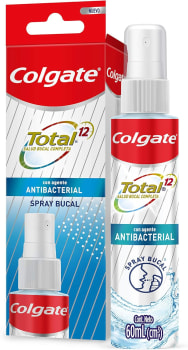 2 Unidades — Spray Bucal Colgate Total 12 - 60ml Cada