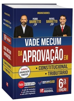 Vade Mecum da Aprovação em Constitucional e Tributário - 6ª Edição 2022