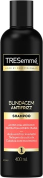 2 Unidades de Shampoo com Ácido Hialurônico e Queratina Hidrolisada Blindagem Antifrizz Tresemmé - 400ml