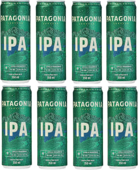 Pack de Patagonia IPA Lata 350ML, 8 Unidades