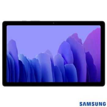 Tablet Samsung Galaxy Tab A7 Grafite com 10.4”, Wi-Fi, Android 10.0, Processador Octa-Core 2.0 GHz e 64GB 