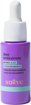 Óleo Antissinais 30g - Retinol 0,3%, Fitoceramidas, Opaco