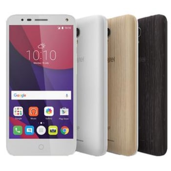 Smartphone Alcatel POP4 5” Premium Branco Dual Chip Android 6.0 Marshmallow 4G Wi-Fi Wide Selfie Memória total 40GB + 3 Capas