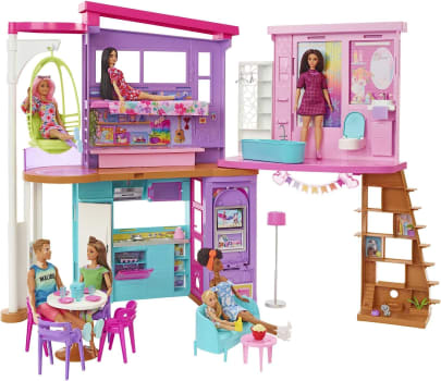 Barbie Casa de bonecas Malibu HCD50