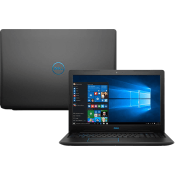 Notebook Dell Gaming G3 3579-A20P Intel Core 8ª i7 8GB (GeForce GTX 1050TI com 4GB) 1TB Tela 15,6" Full HD Windows 10 - Preto