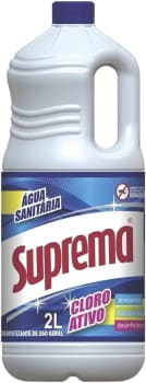 2 Unidades — Suprema Água Sanitária 2L