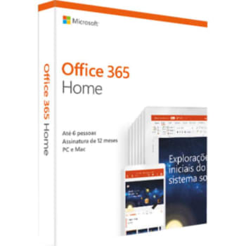 Microsoft Office 365 Home 2019: 6 Licenças + 1 TB de armazenamento para cada