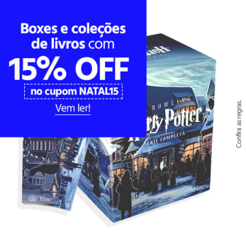 Cupom NATAL15 de 15% de Desconto em Box de Livros!