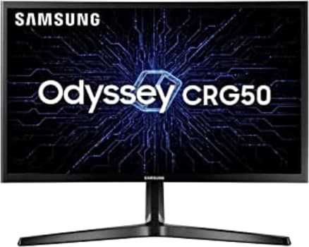 Monitor LED Curvo 24” Samsung C24RG50 Full HD 144hz 4ms Freesync - LC24RG50FQLMZD