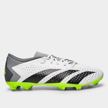 Chuteira Campo Adidas Predator Accuracy P3 Unissex - Branco