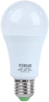 3 Unidades Foxlux Lâmpada LED Bulbo 9W 3000K Bivolt