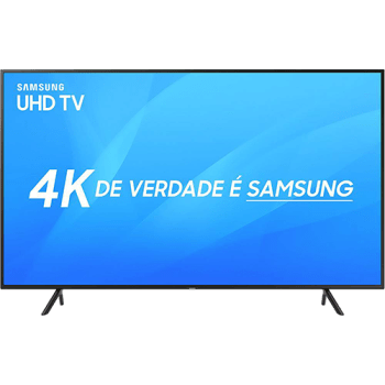 Smart TV LED 65" UHD 4K Samsung 65NU7100 3 HDMI 2 USB Wi-Fi