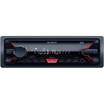 MP3 Player Automotivo Sony DSX-A100 Entradas Auxiliar Frontal e USB - Preto