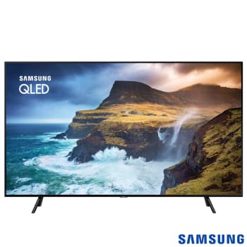 Smart TV 4K UHD Samsung QLED 65" com Pontos Quânticos Direct Full Array 4x HDR1000 e Wi-Fi - QN65Q70RAGXZD