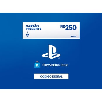 Gift Card PlayStation Store R$250