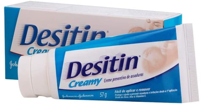 Creme Preventivo de Assaduras Creamy Aloe Desitin - 57g