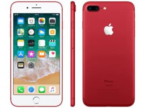 iPhone 7 Plus Red Special Edition Apple 128GB - 4G 5.5" Câm. 12MP + Selfie 7MP iOS 11 - Magazine Ofertaesperta