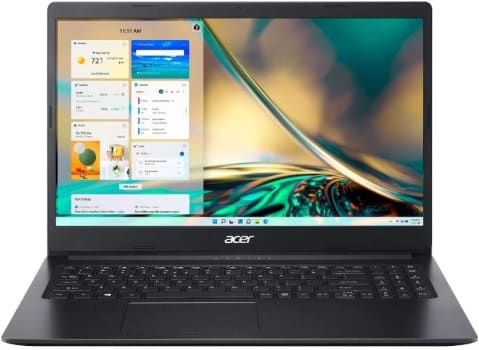 ACER Notebook A315-34-C2BV Celeron 4GB 128 W11H (Preto)