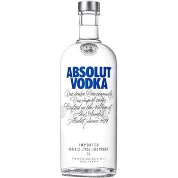 (APP) Vodka Absolut 1 Litro