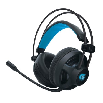 Headset Gamer Fortrek PRO H2 com LED Azul, P2, Preto - H2